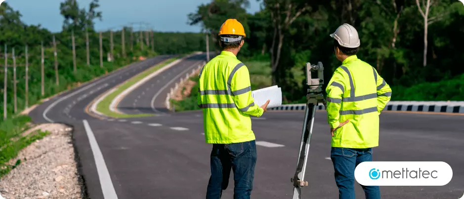 Land surveying in cadastral registry