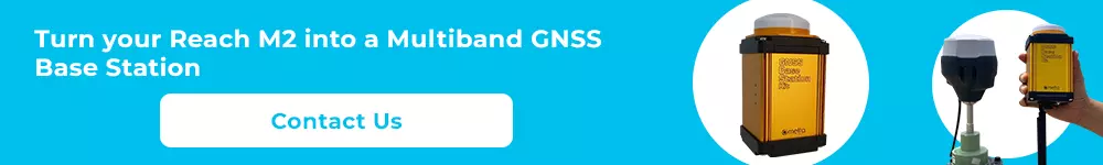 Turn you Reach M2 into a multiband GNSS Base Station