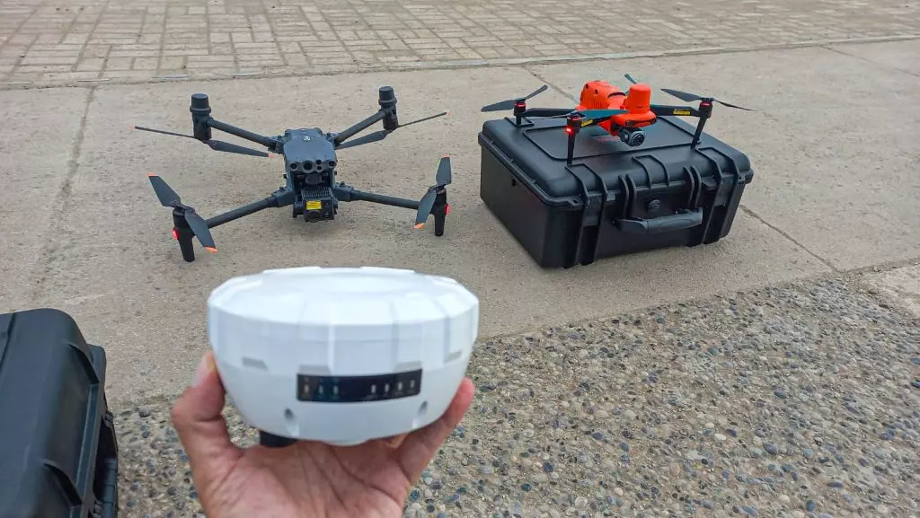 Dji Matrice 30T and Autel EVO 2 Pro RTK and the X5R Plus GNSS Receiver