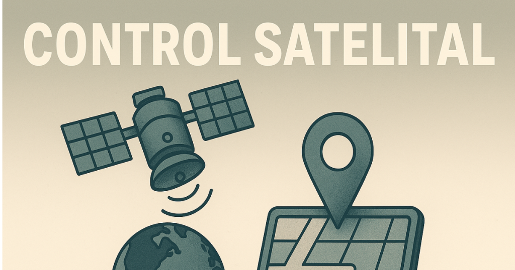 control satelital