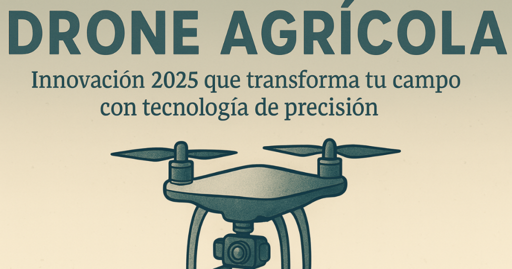 drone agrícola